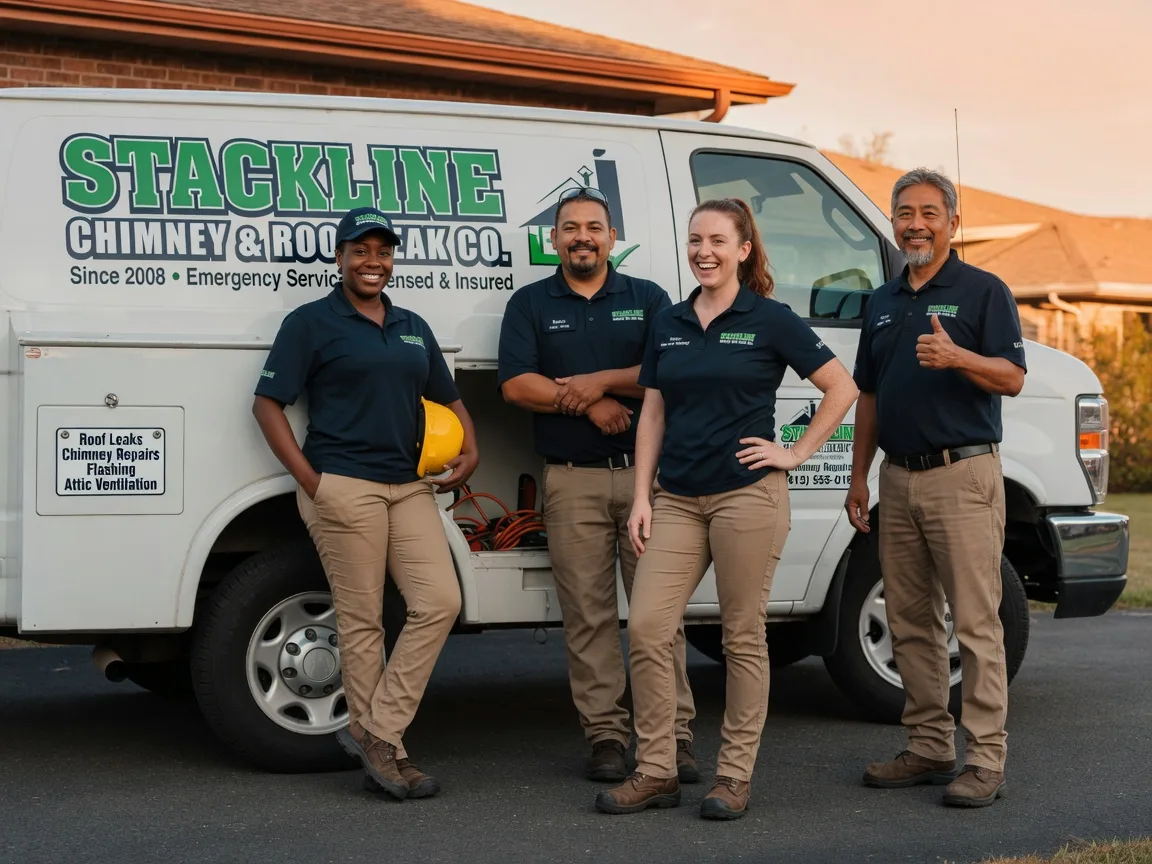 Chimney flashing repair company in Mora, MO